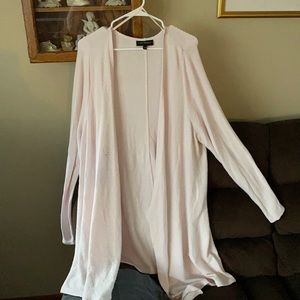 Lane Bryant. Pink sweater.